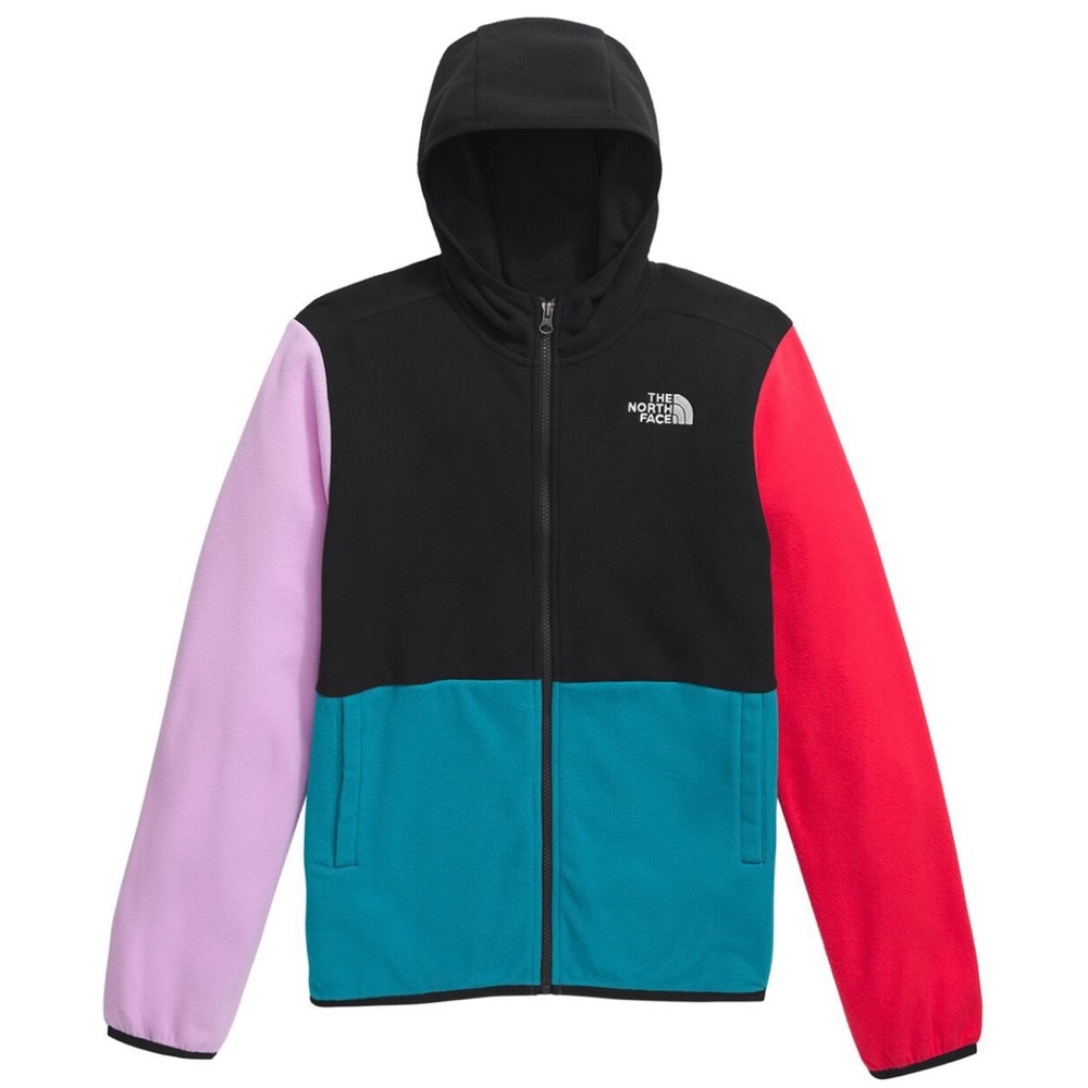 The North Face Kids Multicolor Glacier Jacket Hoodie Brand New With Tags